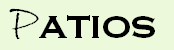 Patios green